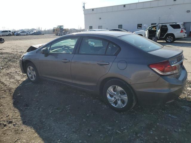 Photo 2 from auction – 2014 HONDA CIVIC LX with VIN 19XFB2F52EE014371