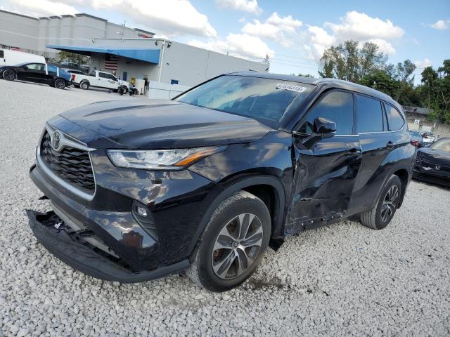 TOYOTA HIGHLANDER 2020 with VIN 5TDGZRAH3LS010777 - Photo from auction