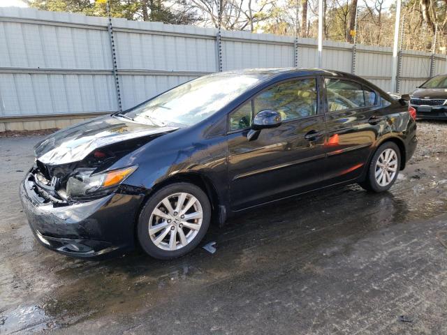 HONDA CIVIC EXL 2012 مع رقم تعريف المركبة 2HGFB2F99CH533374 - صورة من المزاد