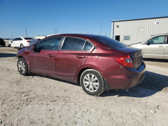 Photo 2 from auction – 2012 HONDA CIVIC LX with VIN 2HGFB2F55CH503298