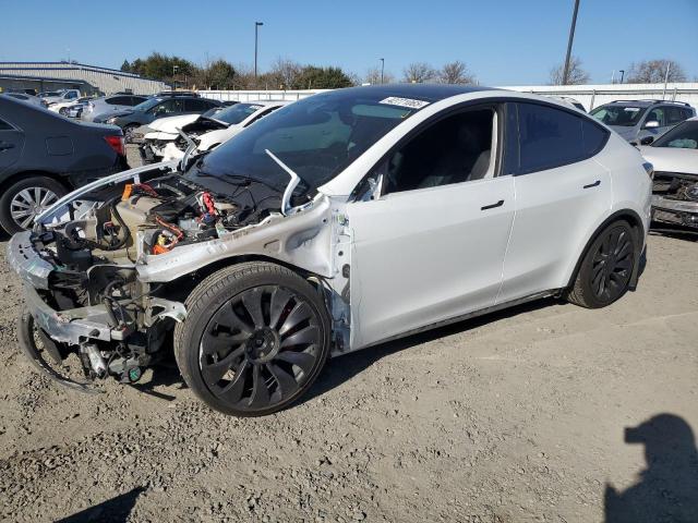 TESLA MODEL Y 2023 with VIN 7SAYGDEF5PF712909 - Photo from auction