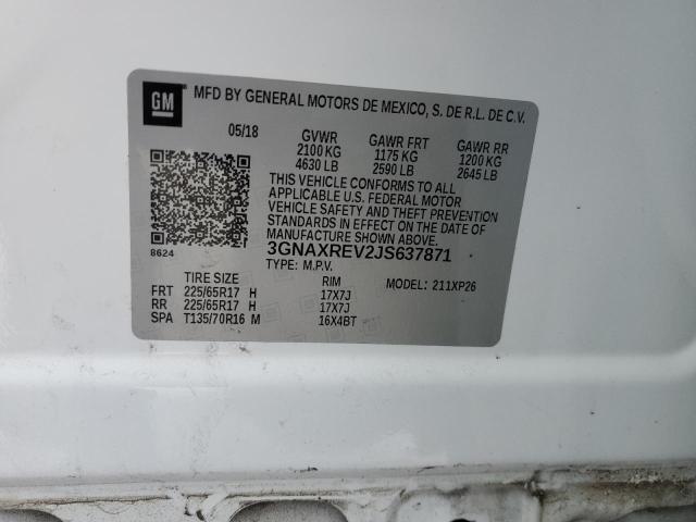 Photo 14 from auction – 2018 CHEVROLET EQUINOX LS with VIN 3GNAXREV2JS637871