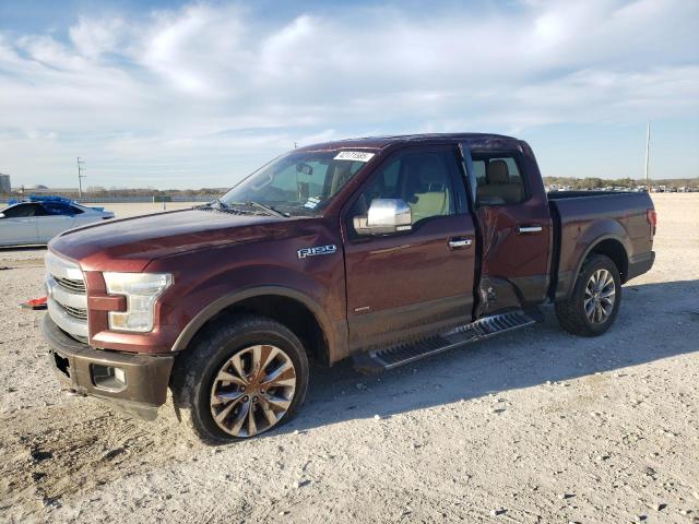 FORD F150 SUPER 2016 with VIN 1FTEW1EP2GKF16956 - Photo from auction