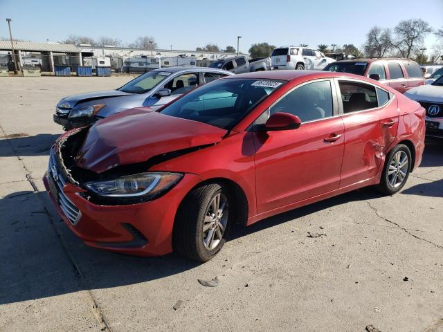 HYUNDAI ELANTRA SE 2017 with VIN KMHD84LF2HU402829 - Photo from auction