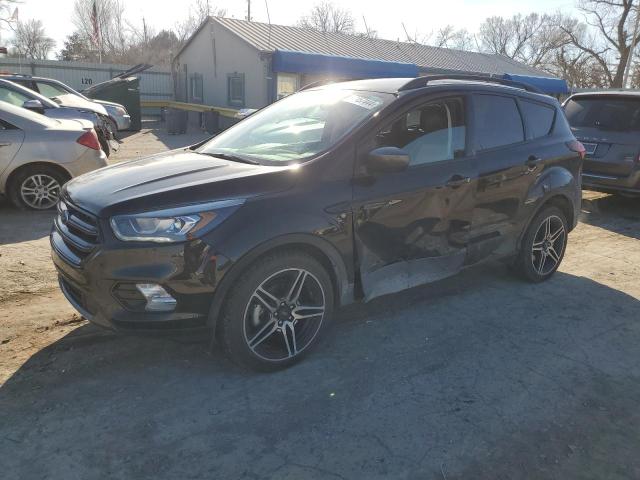 FORD ESCAPE SEL 2019 with VIN 1FMCU0HD8KUB02923 - Photo from auction