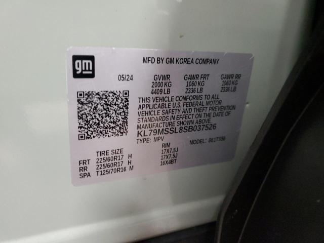 Photo 14 from auction – 2025 CHEVROLET TRAILBLAZE with VIN KL79MSSL8SB037526