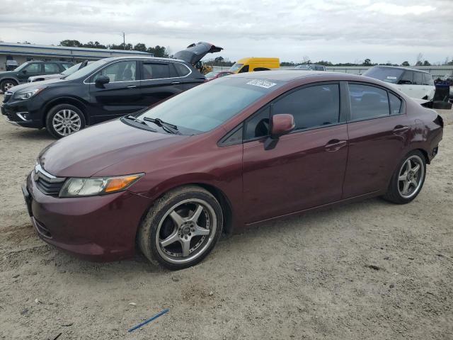HONDA CIVIC LX 2012 with VIN 19XFB2F58CE384401 - Photo from auction