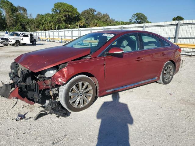 HYUNDAI SONATA SPO 2016 with VIN 5NPE34AF3GH289282 - Photo from auction