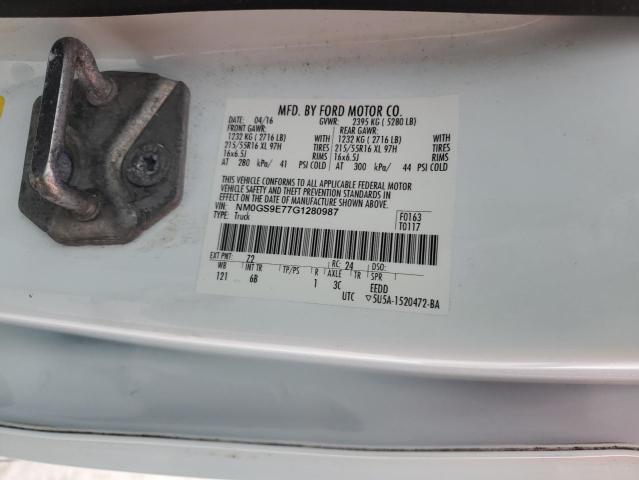 Photo 14 from auction – 2016 FORD TRANSIT CO with VIN NM0GS9E77G1280987