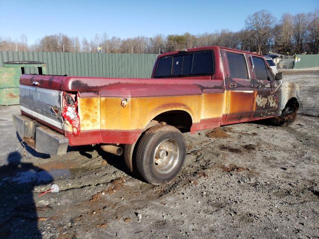 Photo 3 from auction – 1989 FORD F350 with VIN 2FTJW35M3KCA56977