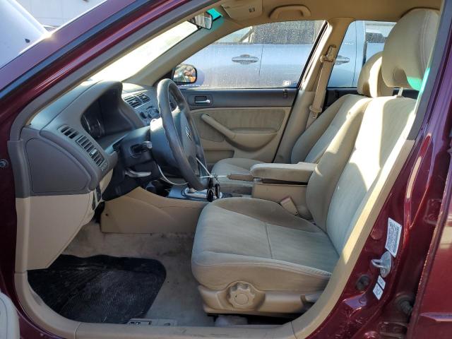Photo 7 from auction – 2003 HONDA CIVIC LX with VIN 2HGES16513H579803