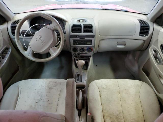 Photo 8 from auction – 2004 HYUNDAI ACCENT GL with VIN KMHCG45C94U538368