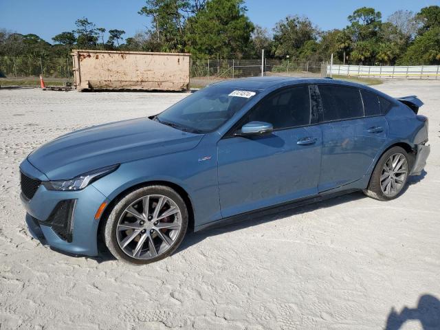 CADILLAC CT5-V 2024 with VIN 1G6DR5RW6R0129923 - Photo from auction