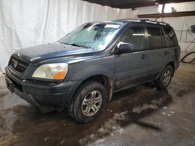 HONDA PILOT EX 2005 with VIN 5FNYF18465B028151 - Photo from auction