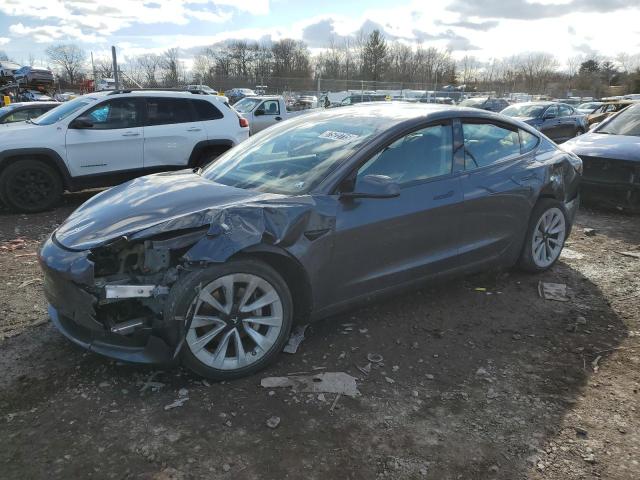 TESLA MODEL 3 2022 with VIN 5YJ3E1EA4NF371760 - Photo from auction
