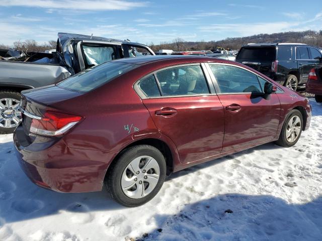 Photo 3 from auction – 2013 HONDA CIVIC LX with VIN 19XFB2F50DE080741