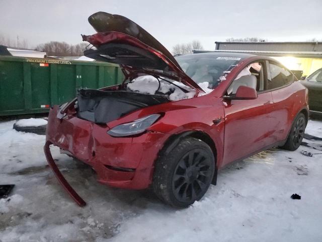 TESLA MODEL Y 2025 with VIN 7SAYGAEE6SF232246 - Photo from auction