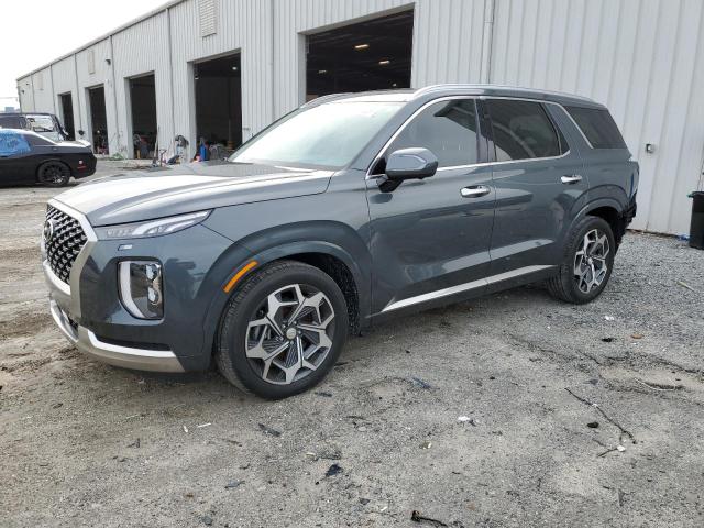 HYUNDAI PALISADE C 2022 with VIN KM8R74HE6NU449396 - Photo from auction