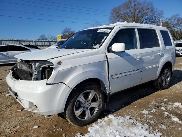 HONDA PILOT EXLN 2013 with VIN 5FNYF4H79DB020233 - Photo from auction