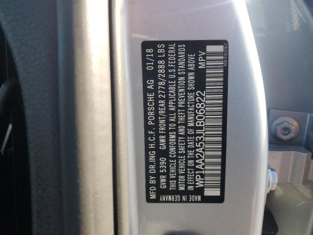 Photo 14 from auction – 2018 PORSCHE MACAN with VIN WP1AA2A53JLB06822