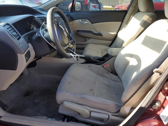 Photo 7 from auction – 2012 HONDA CIVIC LX with VIN 2HGFB2F53CH545002