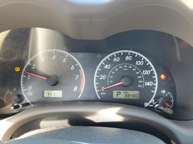 Photo 9 from auction – 2009 TOYOTA COROLLA BA with VIN 2T1BU40E59C071858