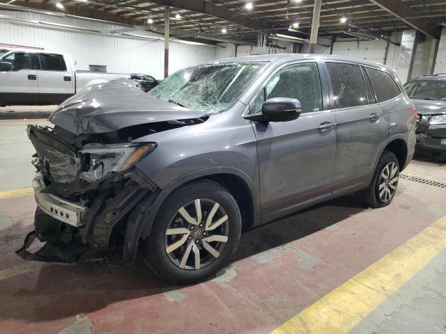HONDA PILOT EXL 2021 with VIN 5FNYF6H56MB066628 - Photo from auction