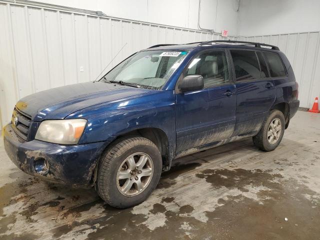 TOYOTA HIGHLANDER 2006 with VIN JTEHP21A660178825 - Photo from auction