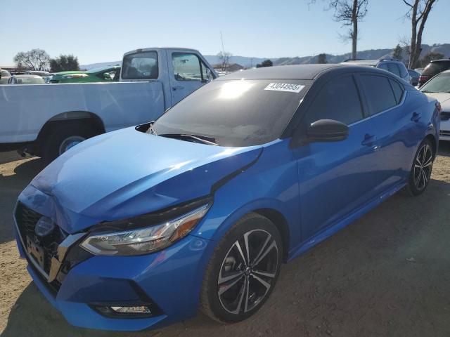 NISSAN SENTRA SR 2022 with VIN 3N1AB8DV4NY306606 - Photo from auction