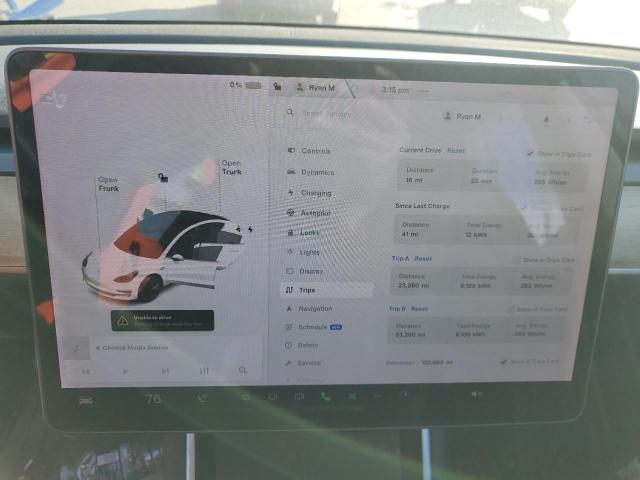 Photo 9 from auction – 2020 TESLA MODEL 3 with VIN 5YJ3E1EA9LF792628