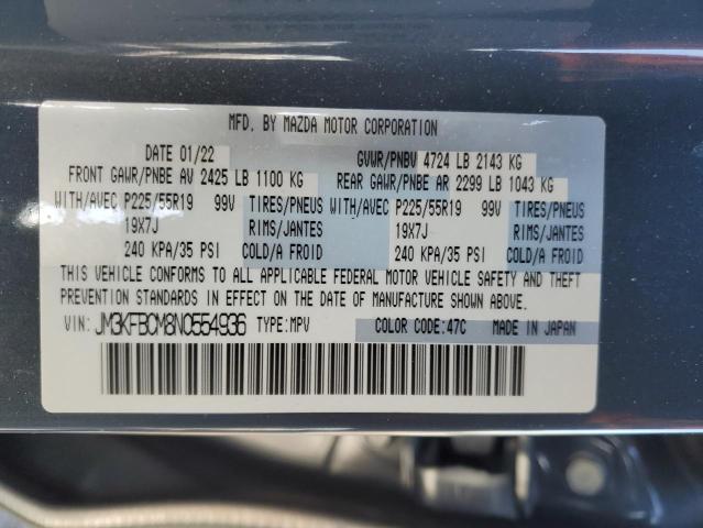 Photo 14 from auction – 2022 MAZDA CX-5 PREFE with VIN JM3KFBCM8N0554936