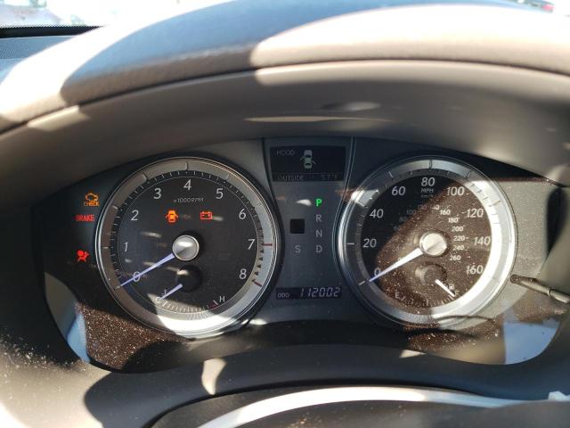 Photo 9 from auction – 2012 LEXUS ES 350 with VIN JTHBK1EG9C2482313