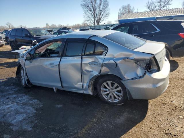 Photo 2 from auction – 2012 HONDA CIVIC EX with VIN 19XFB2F8XCE001701