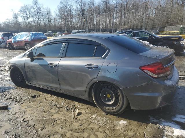 Photo 2 from auction – 2013 HONDA CIVIC LX with VIN 19XFB2E52DE072125