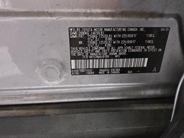 Photo 14 from auction – 2024 TOYOTA RAV4 LE with VIN 2T3F1RFV2RW449199