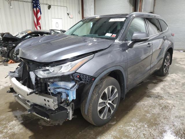 TOYOTA HIGHLANDER 2020 with VIN 5TDGZRBH3LS037296 - Photo from auction