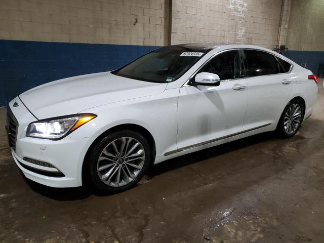 GENESIS G80 BASE 2017 with VIN KMHGN4JE0HU205092 - Photo from auction