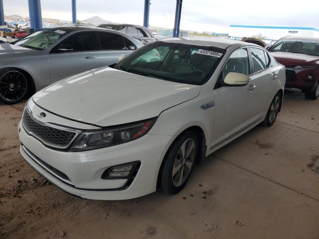 KIA OPTIMA HYB 2014 with VIN KNAGN4AD7E5074466 - Photo from auction