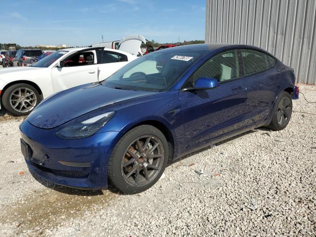 TESLA MODEL 3 2022 with VIN 5YJ3E1EA1NF370078 - Photo from auction
