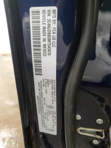 Photo 14 from auction – 2021 JEEP COMPASS with VIN 3C4NJDBB3MT543876