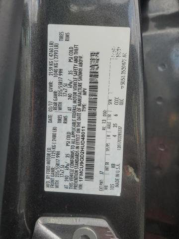 Photo 14 from auction – 2017 FORD ESCAPE SE with VIN 1FMCU9GD2HUD48011