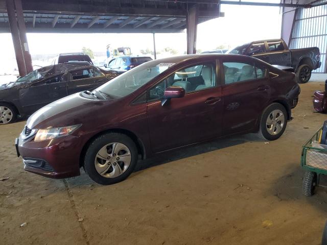 HONDA CIVIC LX 2015 with VIN 19XFB2F59FE706502 - Photo from auction