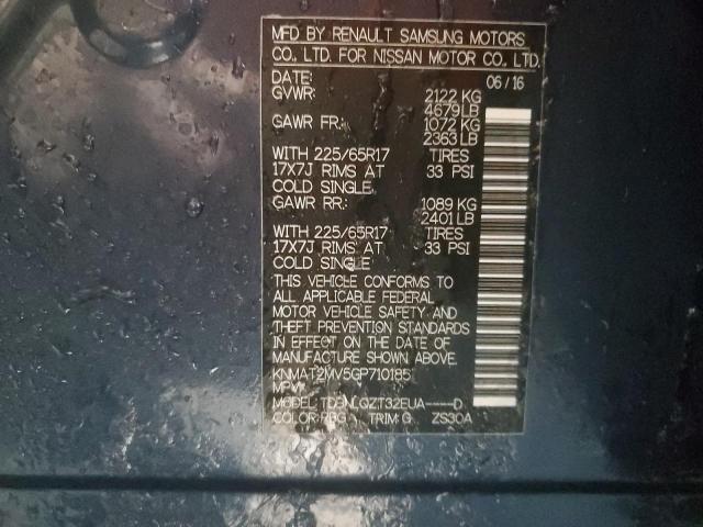 Photo 14 from auction – 2016 NISSAN ROGUE S with VIN KNMAT2MV5GP710185
