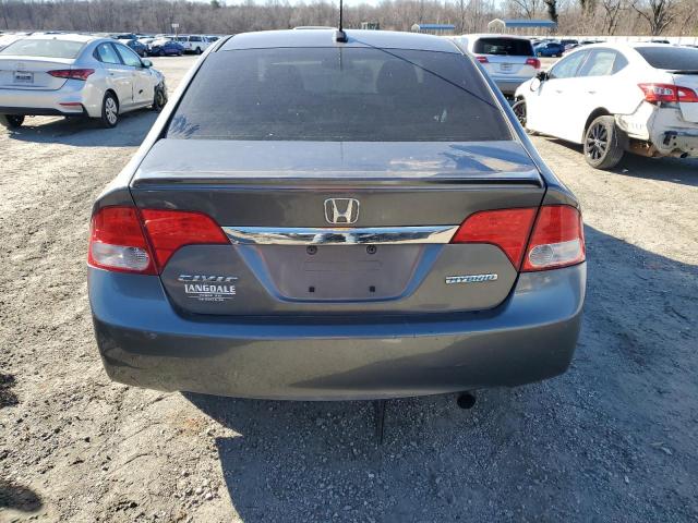 Photo 6 from auction – 2010 HONDA CIVIC HYBR with VIN JHMFA3F22AS003424