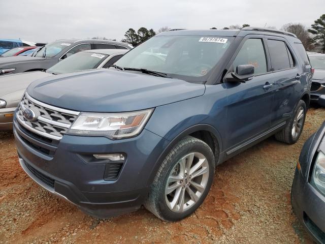 FORD EXPLORER X 2018 with VIN 1FM5K8D80JGA65837 - Photo from auction