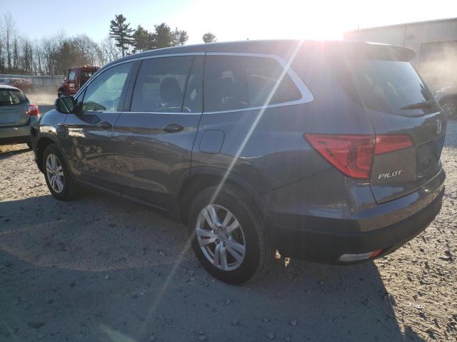 Foto 2 de la subasta – 2017 HONDA PILOT LX con VIN 5FNYF6H16HB080984