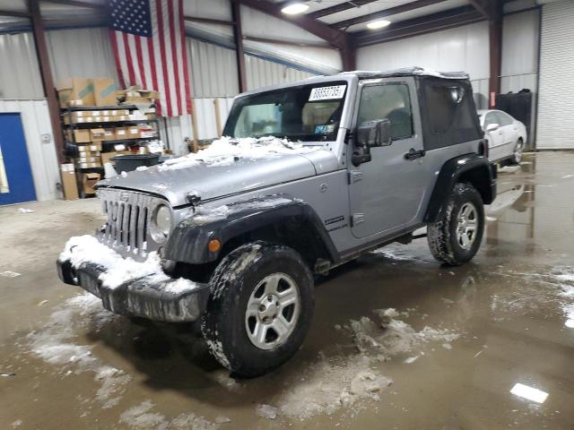JEEP WRANGLER S 2014 with VIN 1C4AJWAG2EL244612 - Photo from auction