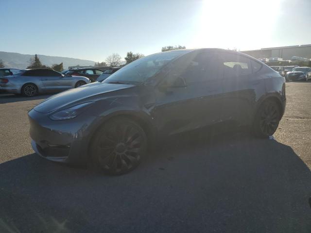 TESLA MODEL Y 2022 with VIN 7SAYGDEF8NF359191 - Photo from auction
