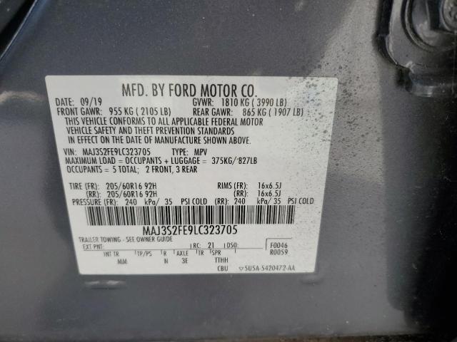 Photo 14 from auction – 2020 FORD ECOSPORT S with VIN MAJ3S2FE9LC323705