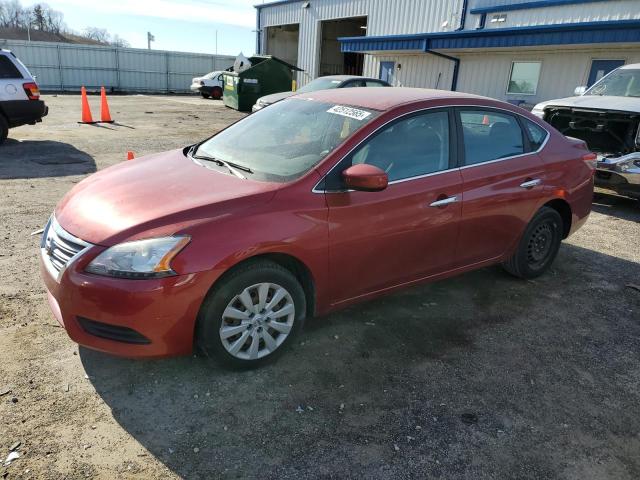 NISSAN SENTRA S 2014 with VIN 3N1AB7AP3EY271069 - Photo from auction